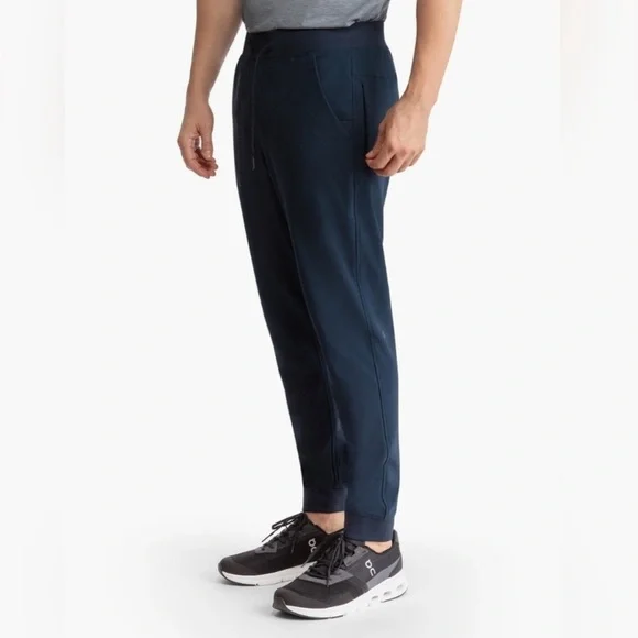 Birddogs Men's Navy boom For Your Boomstick Jogger Pants XL Preppy Athletic - Picture 2 of 11